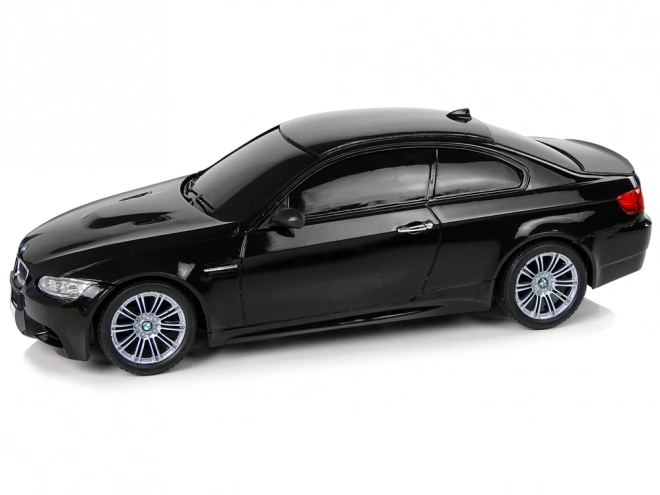 BMW M3 daljinski upravljani auto crni 2.4G upravljanje volanom 1:18 zvučna svjetla
