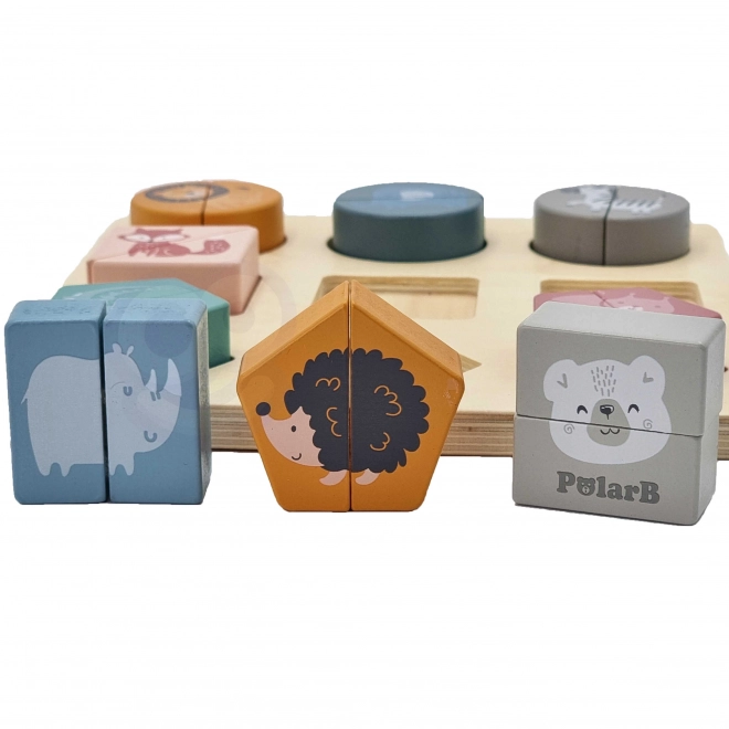 Oblikovne puzzle PolarB