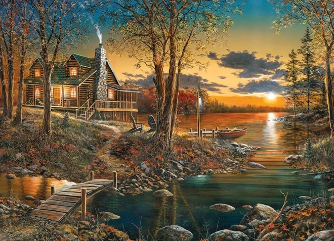 Puzzle Udobnost doma 1000 dijelova Cobble Hill