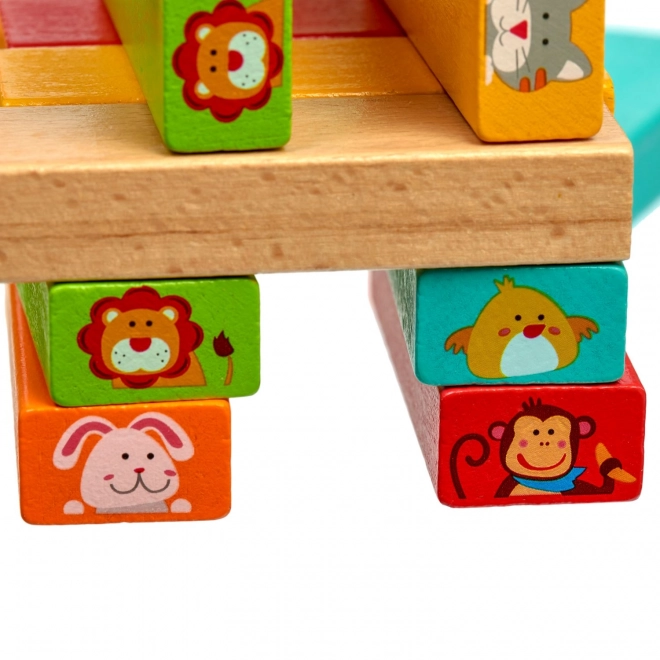 Lucy & Leo „Pogodi tko“ - dječja drvena igra Jenga