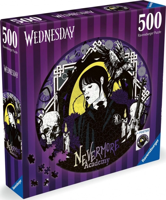 Kružne puzzle Wednesday 500 dijelova
