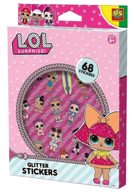 SES Naljepnice s glitterima L.O.L.