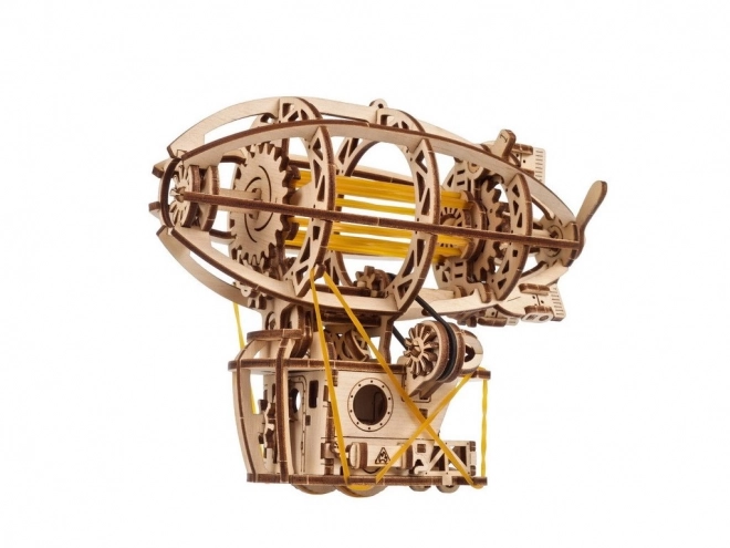 Ugears Drvena 3D mehanička građevna igračka STEAMPUNK ZRAKOPLOV
