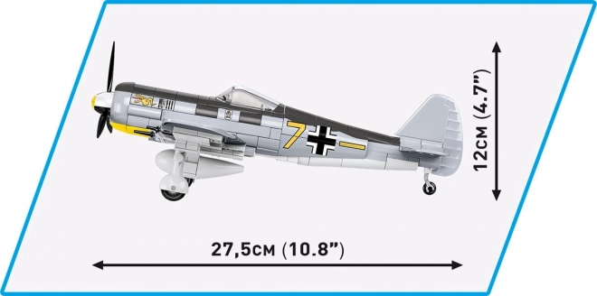 Konstruktor Povijesna Kolekcija WWII Focke-Wulf FW 190 A-3 382 kocke