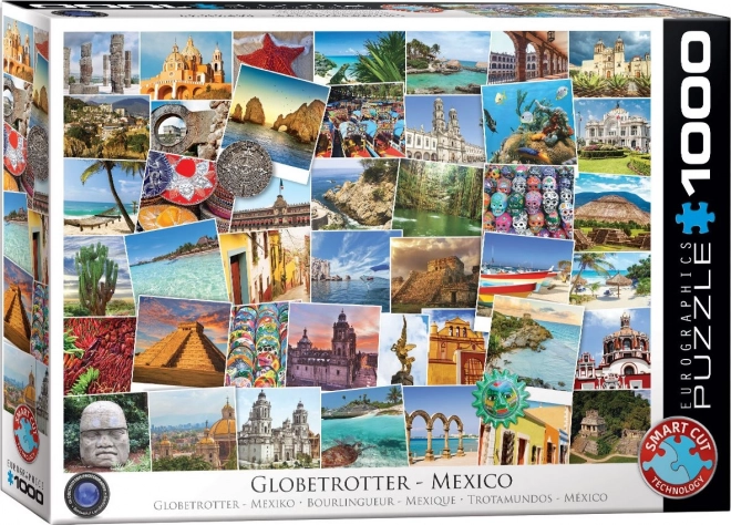 EUROGRAPHICS Puzzle Svjetobajnik - Meksiko 1000 komada