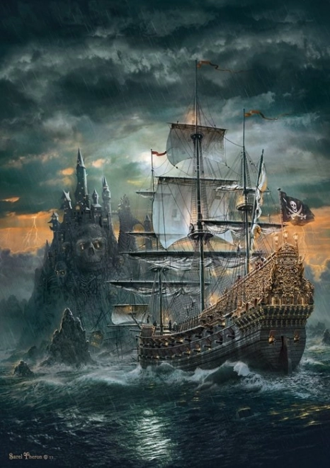 Piratki brod 1500 dijelova