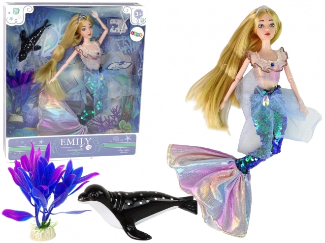 Lutka Emily - sirena Zeleni dodaci