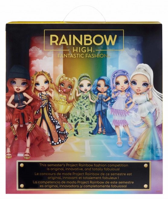 Rainbow High Fantastična Modna Lutka - ŽUTA - Sunny Madison
