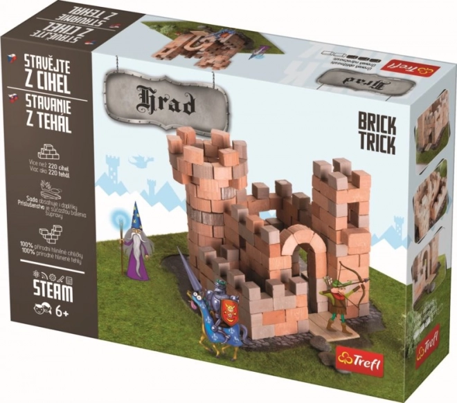 Građevinski komplet Dvorac od cigli Brick Trick