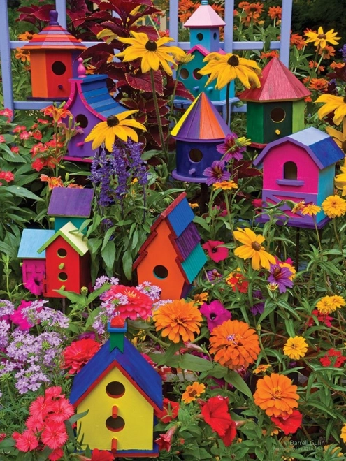 Puzzle ptičje kućice XL 275 dijelova - COBBLE HILL