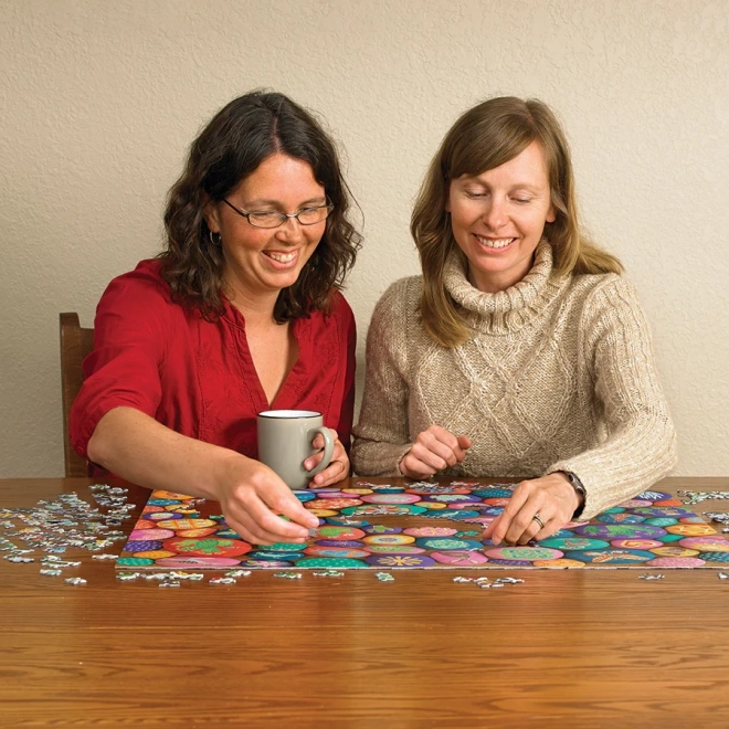 Puzzle Oslikano kamenje Jugozapada COBBLE HILL 1000 dijelova