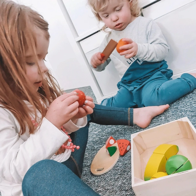 Bigjigs Toys Voće za rezanje u kutiji