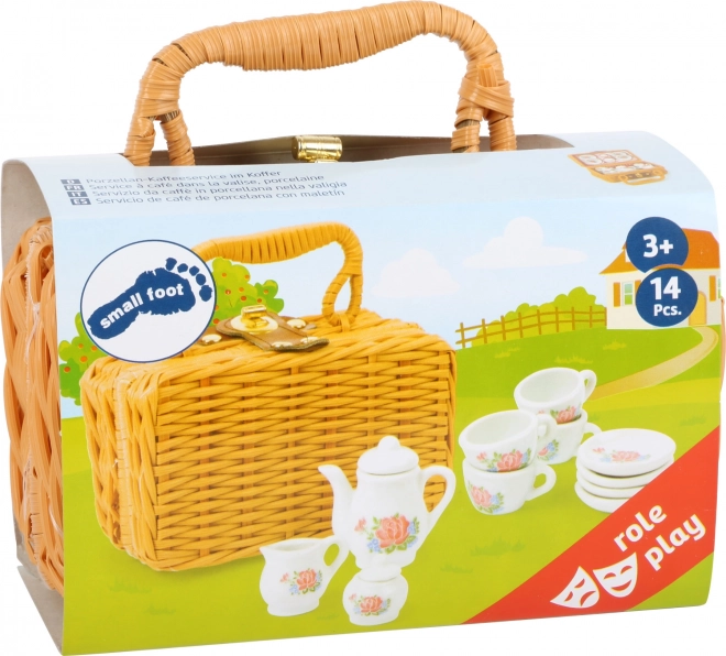Mali set za kavu u kovčegu