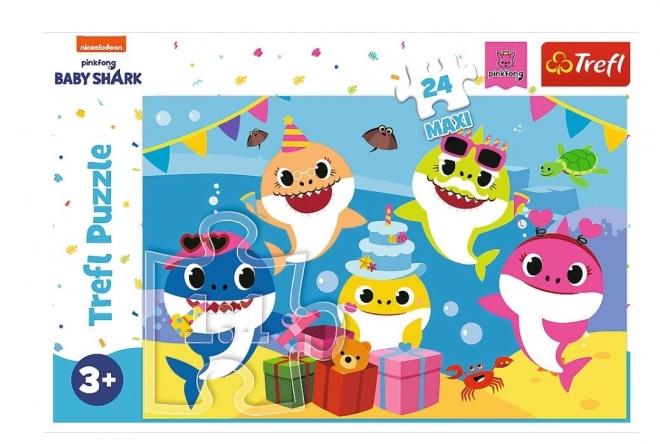 Puzzle 24 Maxi Vesela BeBa Shark