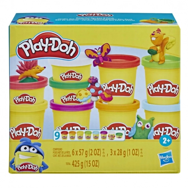 Play-Doh Šarena bašta 9 pakovanja F3624