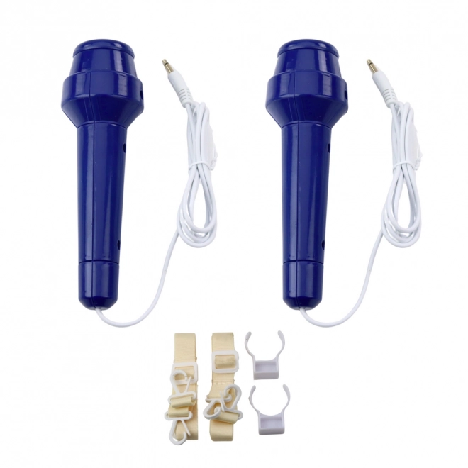 Karaoke set dva mikrofona i bluetooth zvučnik