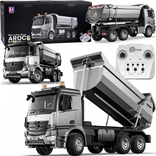 Mercedes-Benz Arocs RC metalna kiperska prikolica 1:20 s daljinskim upravljanjem