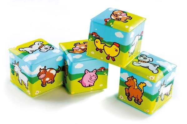 Meka kocka Moje prva životinjica - 7x7 cm