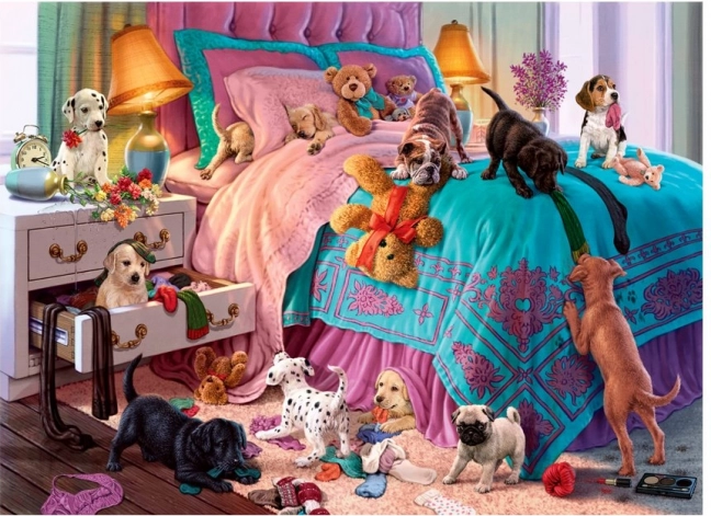 Puzzle Nestasne štenci 1000 dijelova