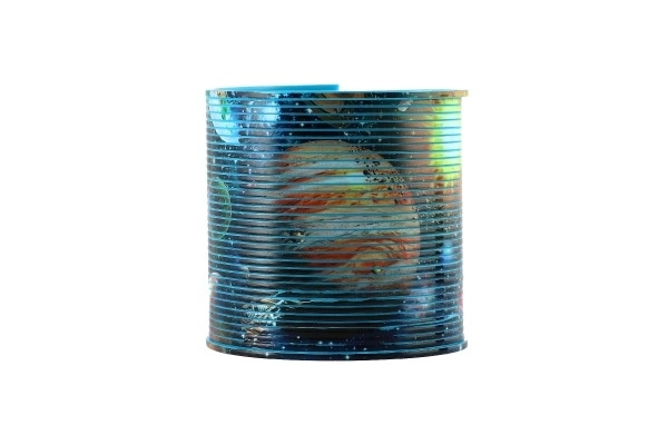 Spirala/proljeće svemir plast promjer 6,5 cm 2 boje u kutiji 7x7x7 cm