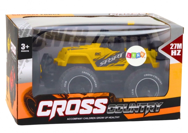 Utrkački RC terenac 1:18 žuto