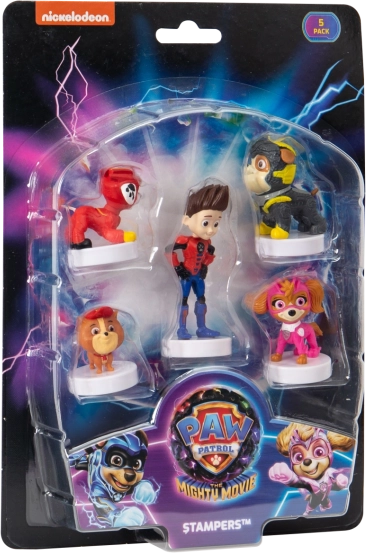 Psići u ophodnji – žigovi s figuricama, set 5 kom