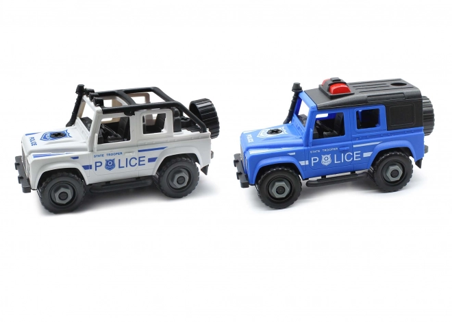 Auto džip policije šroubovaci 17,5 cm