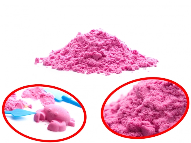 Kinetički pijesak 1kg – Ružičasti