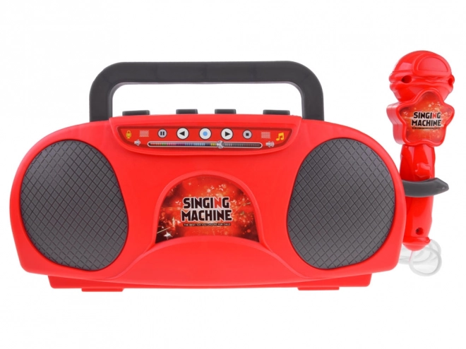 Dječji radio s bežičnim zvučnikom i mikrofonom