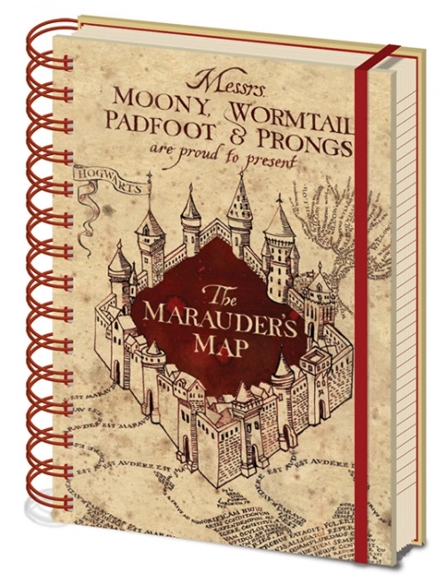 Blok A5 spiralni, Harry Potter