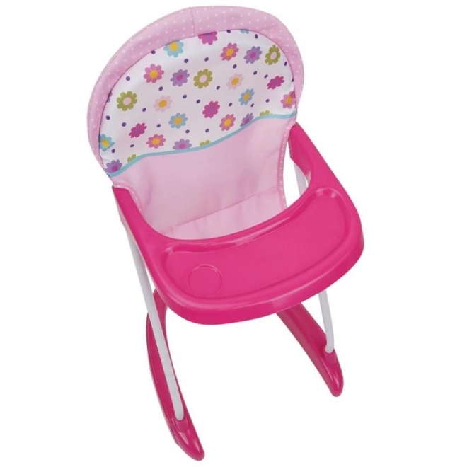 Visoka stolica za lutku Crew Spring Pink