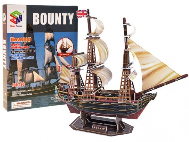 3D puzzle brod Bounty