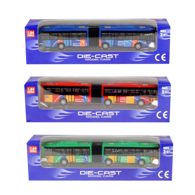 Metalni zglobni autobus 3 vrste