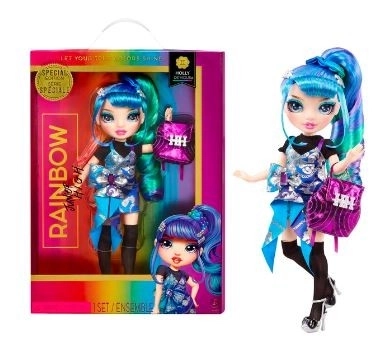 Lutka Holly De Vious iz posebne edicije Rainbow High Jr High
