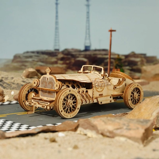 Trkaći auto U-9 Grand Prix - 3D drvena maketa