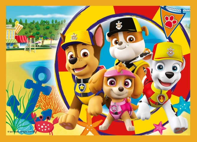 Puzzle Psi patrol ljetovanje