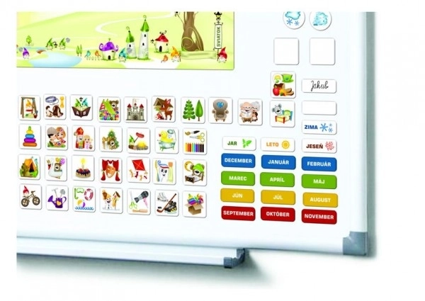 Magnetni kalendar za djecu - Vrtić