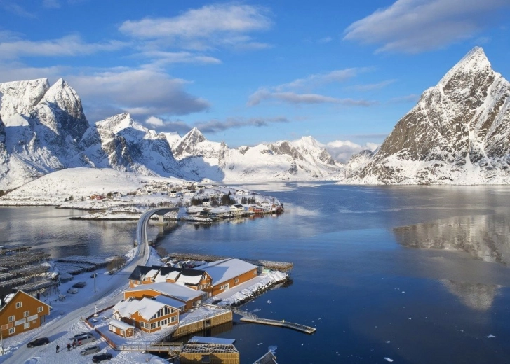 Puzzle Lofotski fjord 500 dijelova BLUEBIRD
