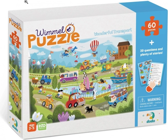 DODO Puzzle Promet na selu 60 komada