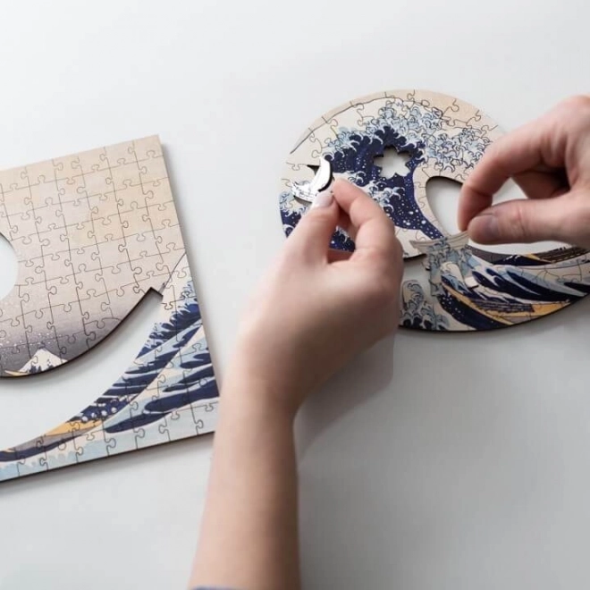 Drvene puzzle Veliki val kod Kanagawe 200 dijelova