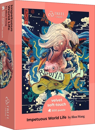 Trefl puzzle Velvet Soft Touch: Nesputani svijet života 500 dijelova (UFT)
