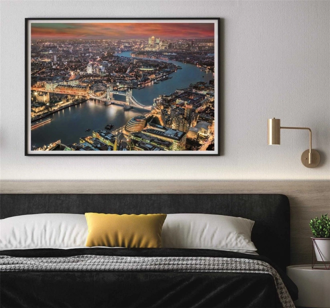 Puzzle 2000 dijelova Londonski pogled iz ptičje perspektive