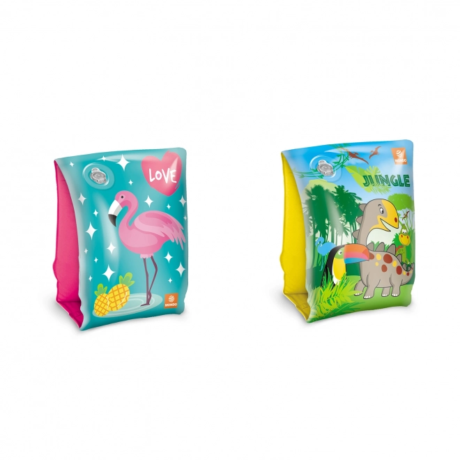 Napuhavajuće rukavice flamingo i džungla 15x23 cm 2-6 godina
