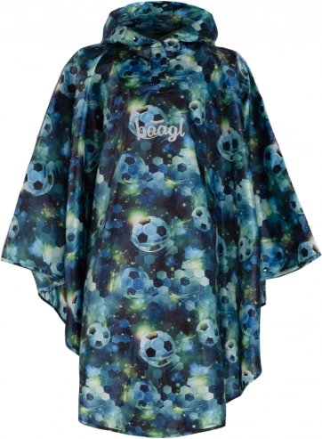 baagl dječje pončo za kišu football xs (90–110 cm)