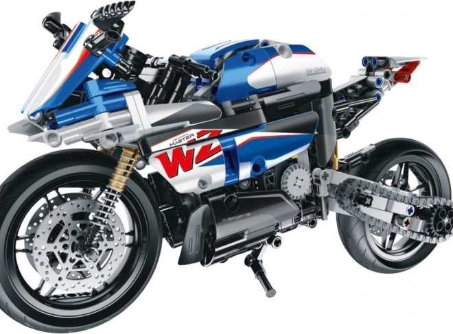 Konstruktor motor modra