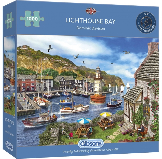 GIBSONS Puzzle Uvala s svjetionikom 1000 dijelova
