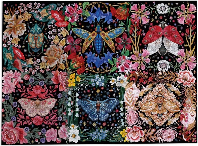 Puzzle Kuka i cvijeće 1000 dijelova