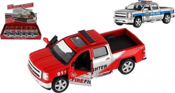 Vatrogasni i policijski automobil Chevrolet 2014 Silverado - model 13 cm