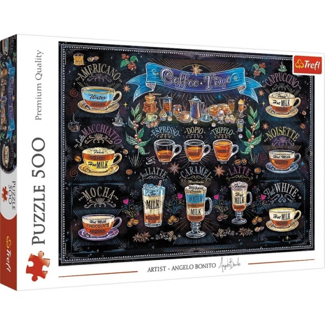 Puzzle 500 komada Vrijeme za kavu