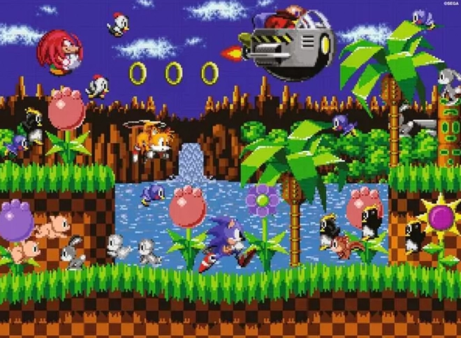 Slagalica Jež Sonic 500 dijelova